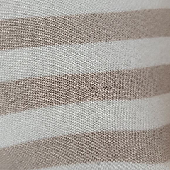 Anthropologie Little Yellow Button sleeveless striped dress Small - Picture 5 of 9